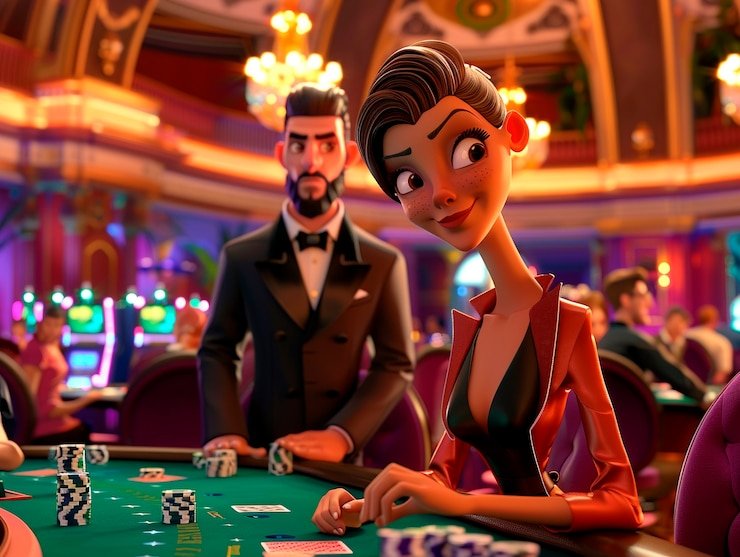 Live dealer at table games on doel togel